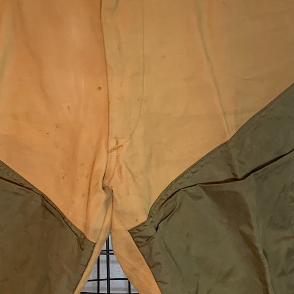 MENS - sz 36x29 VINTAGE 1950/1960s Field and Fireside brush canvas hunting pants - Picture 5 of 16